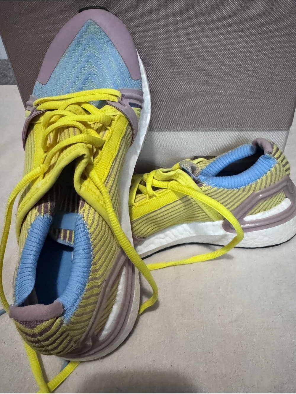 adidas by Stella McCartney Ultraboost 20 sneakers Yellow Blue-Size 7